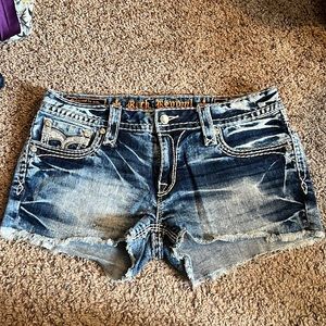 Womens Rock Revival Shorts